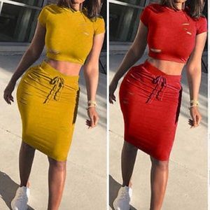 Women sexy 2 piece set